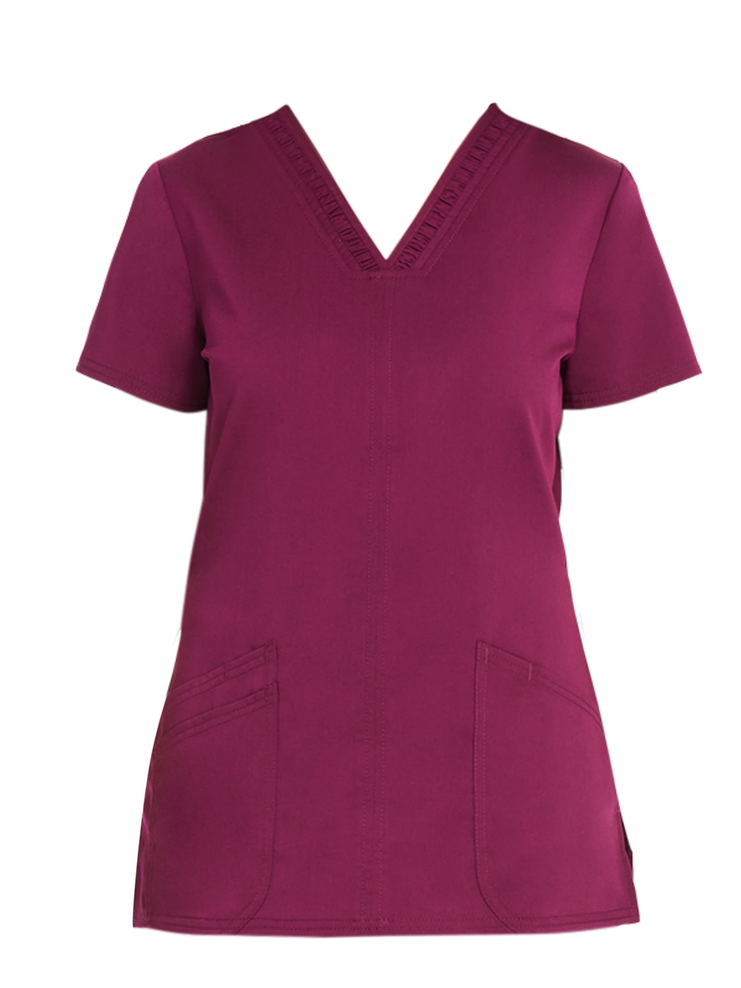Scrubstar Women's Premium Ultimate Stretch V-Neck Scrub Top, Sizes XS-3XL