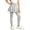 19#Gray, variant on Girls Leggings with Skirt 2 in 1 High Waisted, Flowy Athletic Tennis Skirted Legging Kids Dance Tights