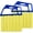 Blue, variant on 2 Pcs Blinds Cleaner Duster Tool 7 Finger Microfiber Washable Blind Cleaner Mini Window Dusters for Cleaning Dust Remova for Window Air Conditioner Vent Fans Venetian Shades Wood Blinds Dust Dirt