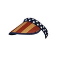 thumbnail image 4 of Top Headwear USA America Flag Star Vintage Visor - Dark, 4 of 5