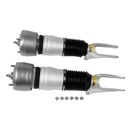 LOUVEROLA Front Air Suspension Shock Struts L+R Compatible with Porsche Panamera Turbo S GTS 4S 2010-2013 Replaces# 97034305207
