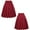 Red, variant on Zunfeo Pleated Skirts for Women 2023 Mini Lace up Flare Skirts High Waisted Holiday Trendy Elegant Vintage Skirts Dark Blue 12