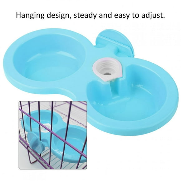 Cuenco Para , Plástico Para Colgar Alimentos, Cuenco De Agua, Jaula, Alimentador De Taza Para Perros, Gatos, Conejos, Pájaros, Animales Pequeños, Cuenco De Agua Para Jaula