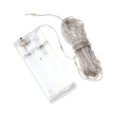 thumbnail image 2 of Lámpara de cadena con pilas Bearachild luces LED decorativa impermeable Blanco puro 5 Metros, 2 of 6