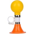 thumbnail image 2 of Bocina de bicicleta para niños, campana de advertencia de bocina de bicicleta para niños de goma metálica, accesorio para niños y niñas, naranja JM, 2 of 5