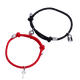 thumbnail image 1 of Pulseras Magnéticas LuckyLy para Pareja Modelo Tala Rojo UNITALLA, 1 of 6