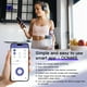 thumbnail image 4 of Masajeador inalámbrico TENS y EMS MASTOGO para aliviar el dolor de espalda - Estimulador muscular EMS Bluetooth controlado por aplicación para aliviar el dolor de espalda, hombros, piernas y cuello, 4 of 5