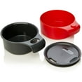 thumbnail image 2 of Humangear 16 oz. cupCUP Convertible Nesting System - Charcoal/Red, 2 of 2