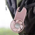 thumbnail image 6 of Needhep Small Pocket Fan,Hand Fan, Remote Fans for Bedroom, Personal Cooling Fan, Mini Rechargeable Fan (Pink), 6 of 7