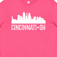 thumbnail image 4 of Inktastic Cincinnati Ohio Skyline City Silhouette Youth T-Shirt, 4 of 5