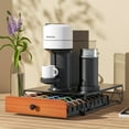 thumbnail image 3 of Metal Coffee Pod Holder for 50 Nespresso Vertuo Capsules Pods & 50 Dolce Gusto Pods, HFHOME Nespresso Vertuoline Capsule Drawer Organiser Coffee Machine Stand, 3 of 8
