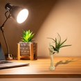 thumbnail image 2 of Dsscvnef Green Solid Wood Flower Pot Flower Holder Wooden Man Model Joint Puppet Desktop Ornaments, 2 of 7