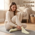 thumbnail image 4 of Loritta Secret 18 Pack Womens Mid Crew Socks Casual Ankle High Running Athletic Socks for Women,Size 6-8, 4 of 6