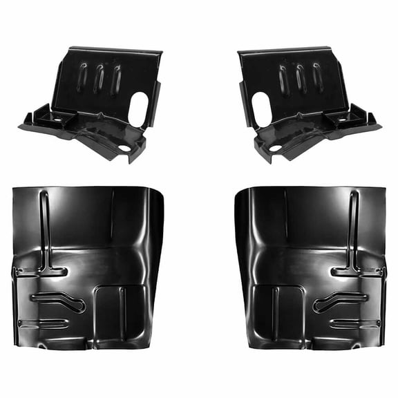 Cab Mount Floor Support & Floor Pan Kit. Fits 80-98 Ford F350 Pickup, 80-96 Ford F150 Pickup Truck, 80-98 Ford F250 Pickup, 80-83 Ford F100 Pickup Truck, 80-98 Ford Bronco