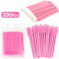 thumbnail image 2 of 200 Pcs Brosse Spéciale pour Extension de Cils Micro Brosse à Lèvres en Coton pour Outil d'Extension de Cils, 2 of 5