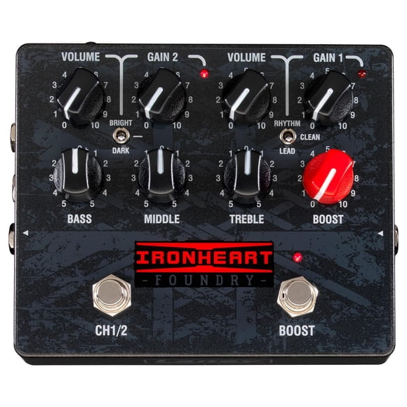 Laney IRF-LOUDPEDAL - Amplificador de corazón de Hierro de Doble Canal de 60 vatios