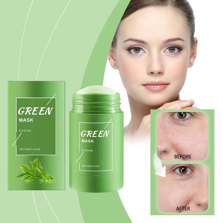 HYLLai Green Tea Mask Stick - Pore Cleansing, Oil Control, 40g