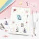 thumbnail image 3 of Paquete de 40 pegatinas decorativas de papel y puntos para hacer cuentas de manos, serie de invierno cálido, pegatinas creativas para hacer cuentas de manos, 3 of 5