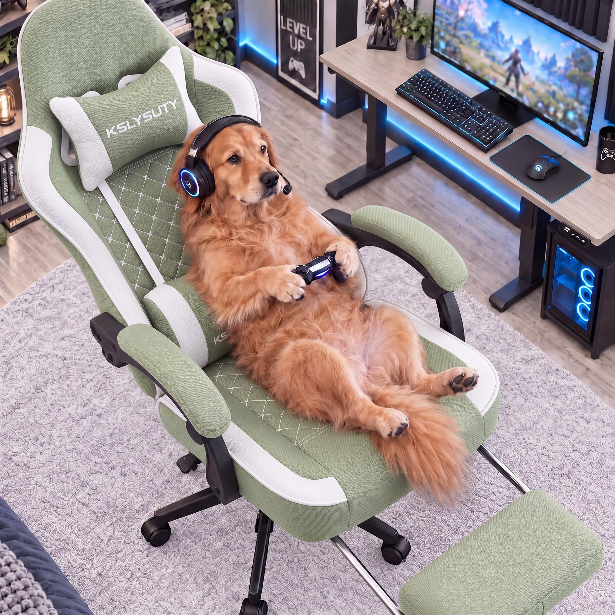 desk computer gaming chair - product