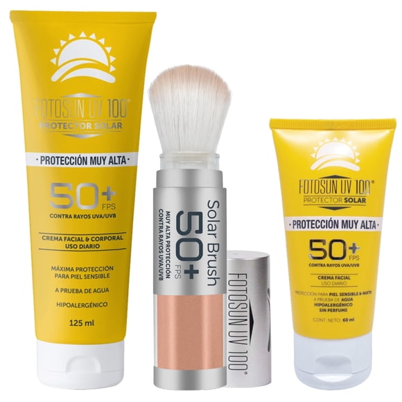 Protector Solar FOTOSUN UV 100 SPF 50+ Kit para Piel Sensible