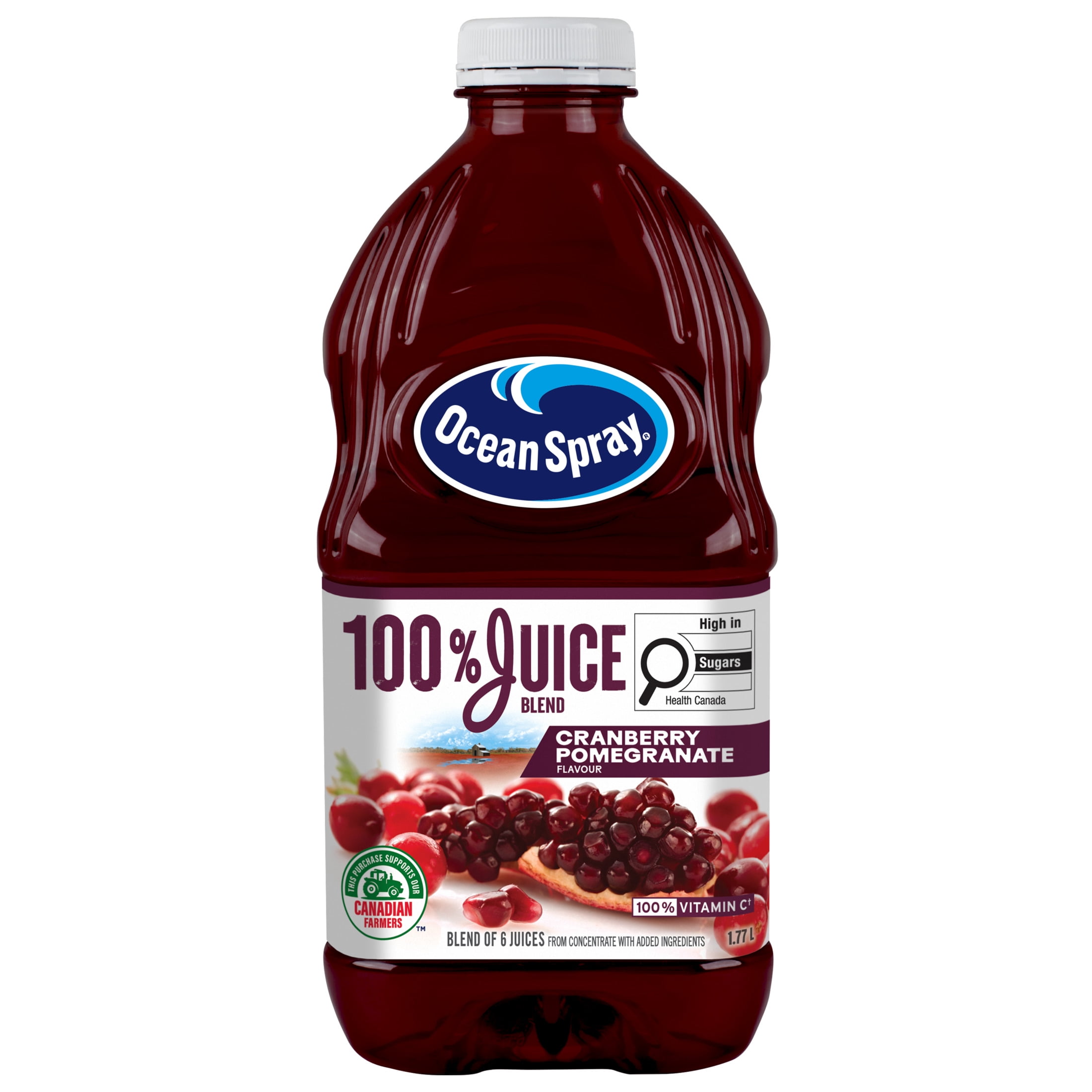 Cranberry & Pomegranate Premium 100% Juice Blend 1,77L