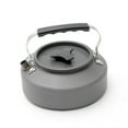 thumbnail image 5 of Hard Anodized Aluminum Camping Kettle, 1.1L Portable Outdoor Water Boiler, Heat- Folding Handle Tea Pot for Camping Hiking, European Food Safe Standard, Travel Kettle for Outdoor Adventures, 5 of 9