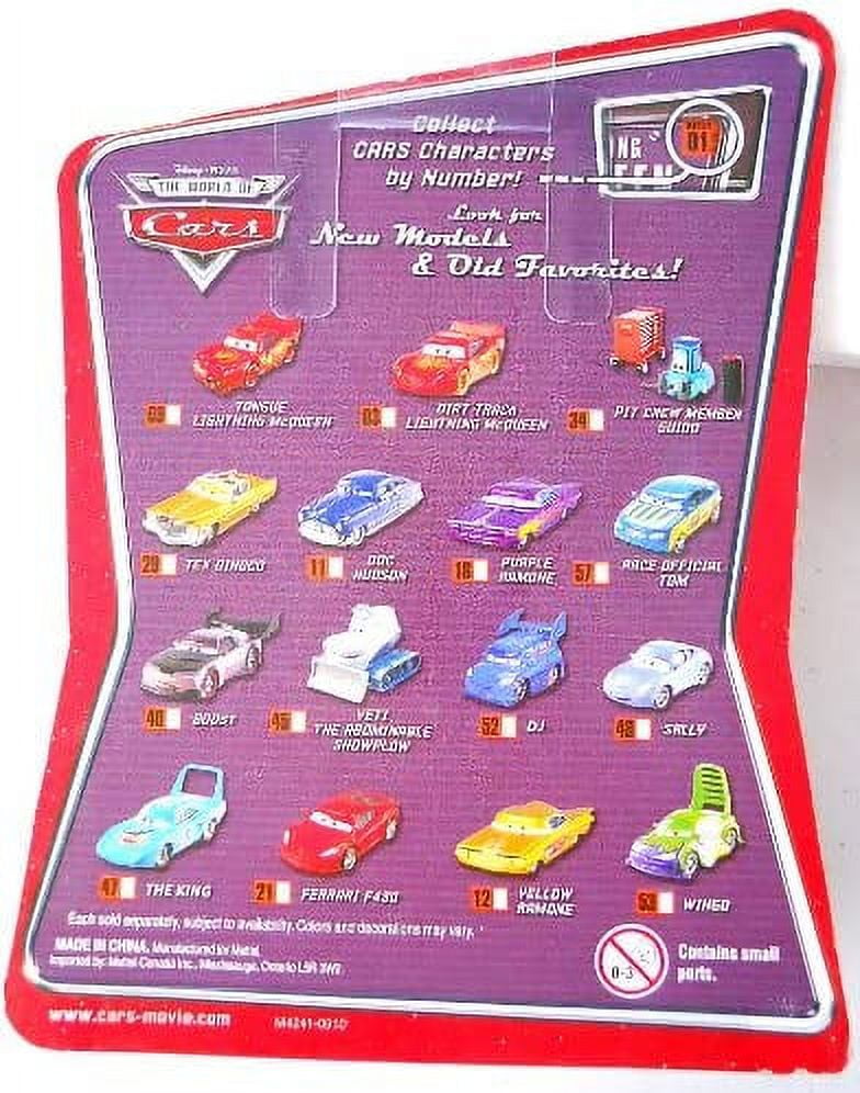 Lot - Disney Pixar The World of Cars Race O Rama Pit Crew Member Guido