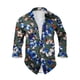 thumbnail image 3 of Blusa y camisa de manga larga con cuello vuelto para hombre, informal, a la moda, con botones, estampado, de poliéster, 3 of 6