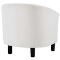 thumbnail image 2 of Modway Prospect Channel Tufted Performance Velvet Armchair in White, 2 of 4