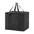 thumbnail image 3 of Yhmxh Bolsa térmica grande y bolsas térmicas para la compra, ideales para reparto de comida. Nevera plegable. Bolsas reutilizables para picnics con base rígida, cierre de cremallera, plegables y re, 3 of 6