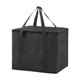 thumbnail image 3 of Yhmxh Bolsa térmica grande y bolsas térmicas para la compra, ideales para reparto de comida. Nevera plegable. Bolsas reutilizables para picnics con base rígida, cierre de cremallera, plegables y re, 3 of 6