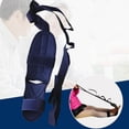 thumbnail image 2 of Xingzhi Yoga Stretching Strap Calf Leg Stretcher Tendonitis Band for Exercise Blue, 2 of 5