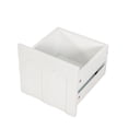 thumbnail image 6 of Noble House Multi-Functional Sideboard Cabinet, Glass Doors,  Drawers, Pegboard & Shelves, Slim Organizer, White, 6 of 13