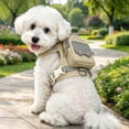 thumbnail image 4 of Reflective Waterproof Dog Harness Backpack with Leash, Adjustable No-Pull Pet Vest with Storage Pockets for Outdoor Use, 4 of 5