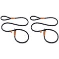 thumbnail image 1 of 2PCS Hands Free Dog Leash for Walking & Running 5FT Adjustable Waist Leash for Large Medium Dogs No Pull Reflective Training Lead with Heavy Duty Nylon Tangle Free Dog Walking Belt for Jogging, 1 of 5