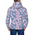 thumbnail image 5 of Zip Up Hoodies for Men - Beautiful Orchids Flowers A Long Sleeve Comfrt Men'S Fashion Hoodies & Sweatshirts, Jackets for Men Hoodies Pullover Clothing Clothes with Pouch, 5 of 5