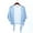 Light Blue, variant on Pitauce Womens Open Front Sheer Shrug Cardigan Summer Casual 3/4 Sleeve Cropped Cardigan Lightweight Tie Front Cover Ups