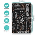 thumbnail image 5 of Dog Mat for Food and Water Absorbent No-Slip Cat Food Mat Black Coffee Cat Mat for Food Dog Water Bowl Mat for Messy Drinker, 5 of 7