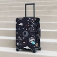 thumbnail image 2 of Lsque Galaxy2 Printed Luggage Cover, Travel Luggage Protector,Scratch and Dirt Resistant, Fits 18-32 Inch Luggage - Small, 2 of 9