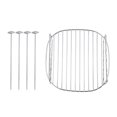 thumbnail image 3 of FAGINEY Safe Double Layer Baking Tray, BBQ Rack, Air Fryer For Home Roaster Rotisserie For Outdoor BBQ, 3 of 8