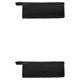 thumbnail image 2 of Naiovety Estuche organizador de bolsa portátil de cuero - Bolsa de almacenamiento práctica y duradera Bolsa de almacenamiento de viaje fácil negro 2Conjunto, 2 of 6
