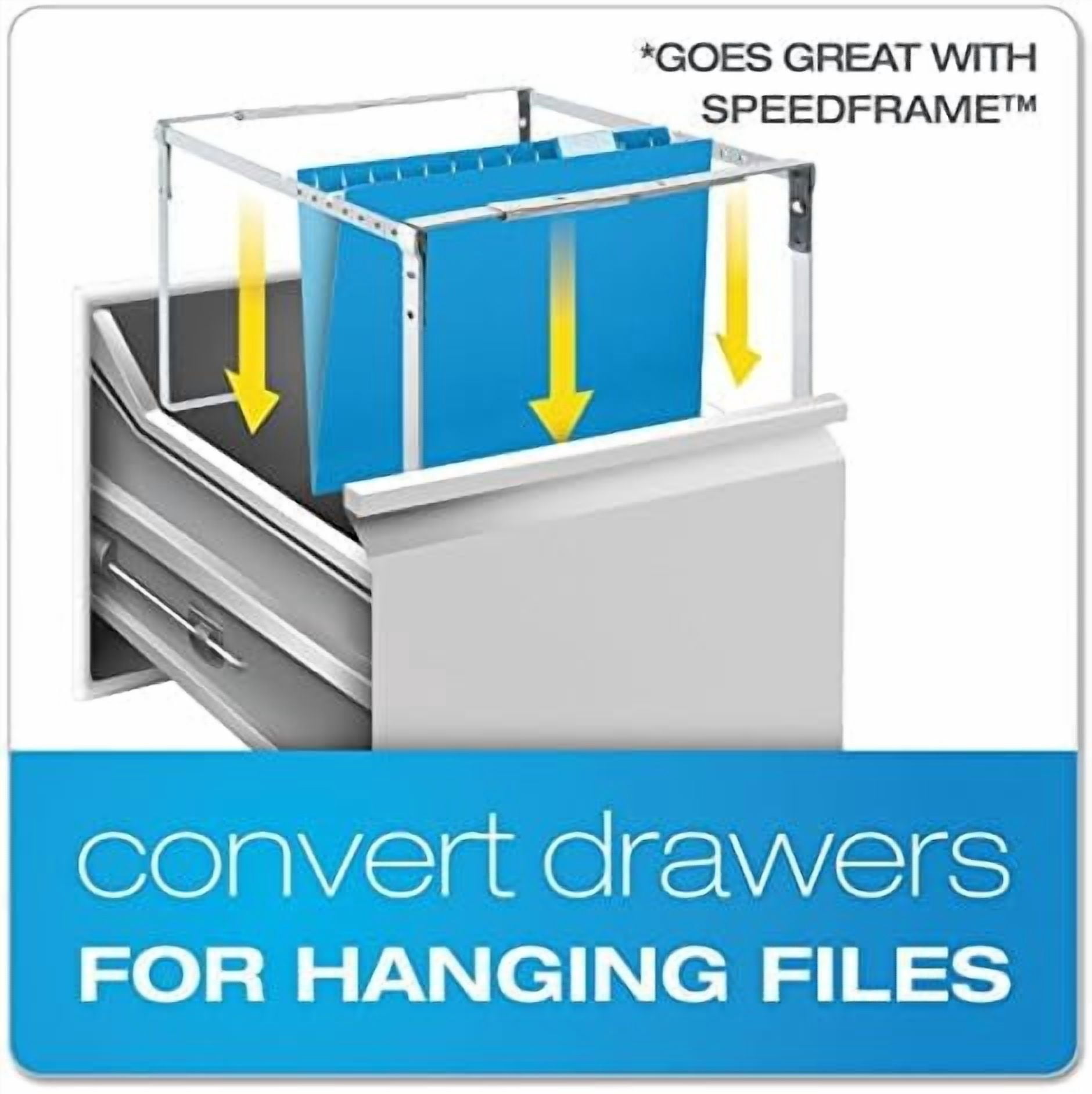 Reinforced Hanging File Folders, Letter Size, Assorted, 1/5 Cut, 25/BX (4152 1/5 ASST)