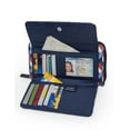 thumbnail image 2 of Nautica Bulk Cargo Womens RFID Wallet Clutch Zip Around Organizer, 2 of 4