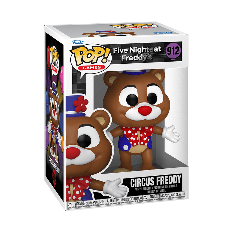 Funko Pop! FNAF Toy: Circus Freddy Vinyl Figure from Five