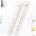 thumbnail image 4 of Raindrops Beginner Practice Clarinet Plastic Recorder Ivory PP 1 Set, 4 of 8