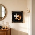 thumbnail image 5 of Kumdkdwn Vintage Gothic Shadow Box Frame Black Gold Embossed Deep Hollow Display Frame for Dried Flowers Specimens DIY Wall Decor Halloween Gift, 5 of 6