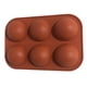 thumbnail image 1 of Billuyoard Molde para hornear pasteles con esfera de silicona y media bola 3D de 6 agujeros Herramientas y accesorios para hornear, 1 of 6