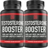 2 Pack, Testosterone Booster for Men - Extra Strength Horny Goat Weed, Saw Palmetto, & Tongkat Ali - Double Dragon Organics (120 Capsules Total)