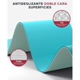 thumbnail image 3 of Tapete de Yoga Grande, Alfombra de Yoga Antideslizante para Ejercicios, Yoga, Pilates y Estiramientos, Duradero y Eco-Amigable, Incluye Bandas de Resistencia y Bolsa de Transporte, 3 of 4