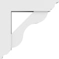 thumbnail image 3 of 5"W X 16"D X 16"H Standard Carmel Architectural Grade Pvc Bracket With Traditional Ends, 3 of 8